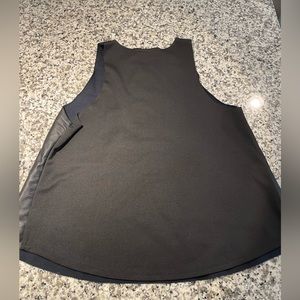 BKE Faux leather tank women’s M